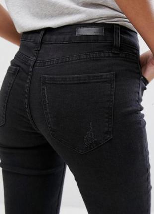 Нереальные джинсы скинни с необработанными краями pieces asos2 фото