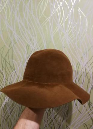 Женская велюровая шляпа hat attack usa
