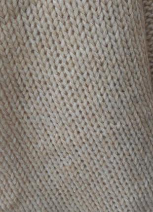 Теплое мягенькое  шерстяное пончо  с шерстью алпака  bbissoli6 фото