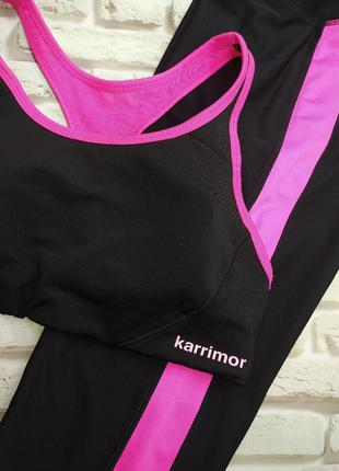 Karrimor спортивний комплект жіночі капрі топ ліф бра7 фото