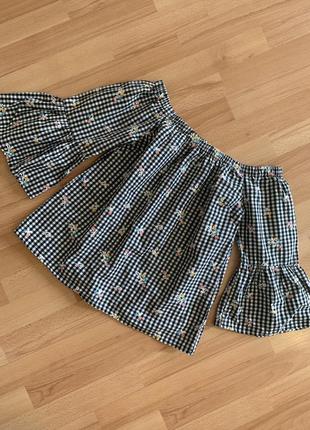 Блузка кофта з вишивкою