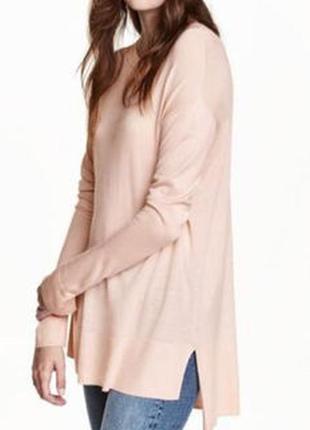 Скидка#нежный пудровый джемпер h&m#джемпер#пуловер#блуза#
