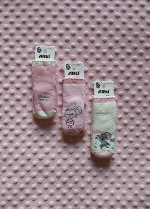 Набор махровых носков на 6-12 мес1 фото