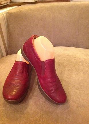 Зручні шкіряні туфлі бренду think!, р. 37,5 (37)