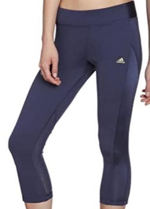 Adidas. женские спортивные капри climacool. размер m(46-48).