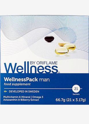 Витамины wellness пэк (пек) для  мужчин вэлнэс1 фото
