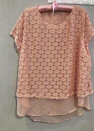 Красивая кружевная кофта