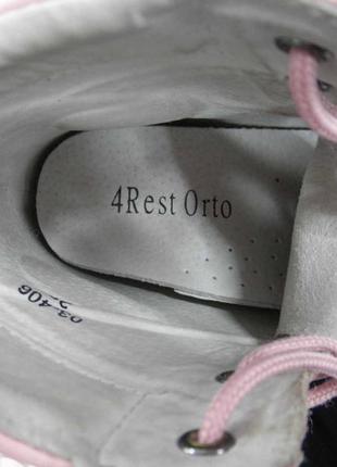 Ортопедический ботинки 4 rest orto для девочки, состояние новых, 29 размер5 фото
