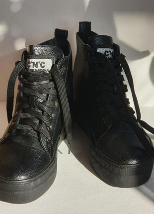 Высокие кеды ботинки cnc costume national 35eu viele delw cunkg foer 35