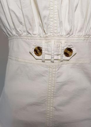 Блуза "stottrop trend" біла бавовняна (німеччина).7 фото