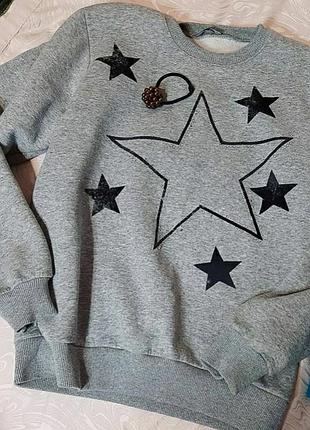 Свитшот на флисе