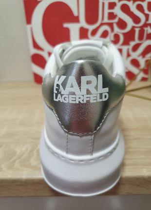 Белые кеды кроссовки karl lagerfeld 35, 36, 38, 39 и 40 размер8 фото