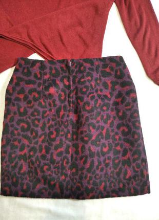 Теплая женская юбка мини  от new look.2 фото
