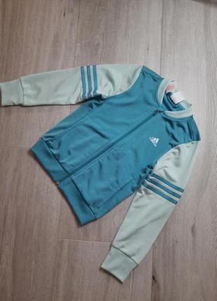 Спортивная кофта бомбер adidas 7-8 лет1 фото