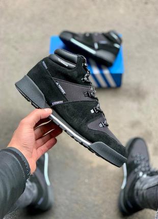 Чёрные ботинки ash adidas terrex climawarm