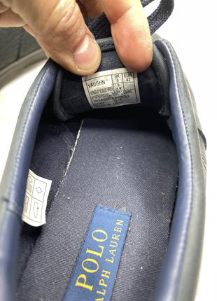Кеды кожаные polo ralph lauren10 фото