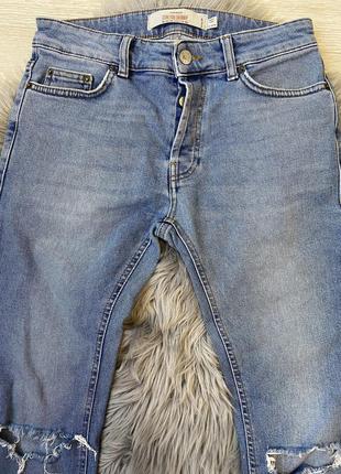 Мужские рваные джинсы скинни4 фото