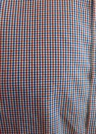 Рубашка мужская в клетку