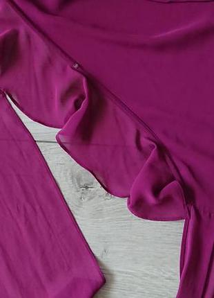 Блузка с длинным рукавом на запах