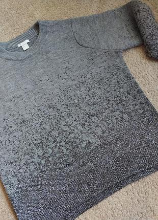 Шикарный теплый свитер h&m 3