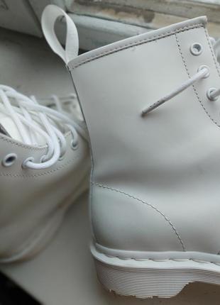 Черевики dr. martens 1460 mono smooth white