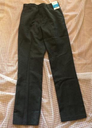 George школьные брюки на мальчика 11-12лет серого цвета3 фото