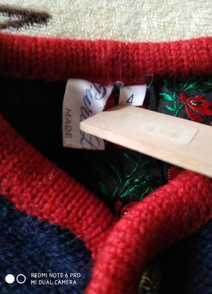 Винтажный кардиган джемпер свитер кофта шерсть6 фото
