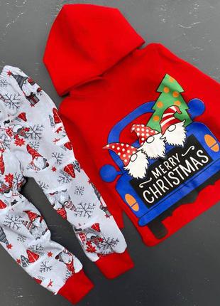 Костюм детский, костюм двойка, костюм нарядный, костюм с рождеством