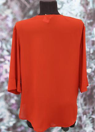 Блуза теракотового кольору ax paris4 фото