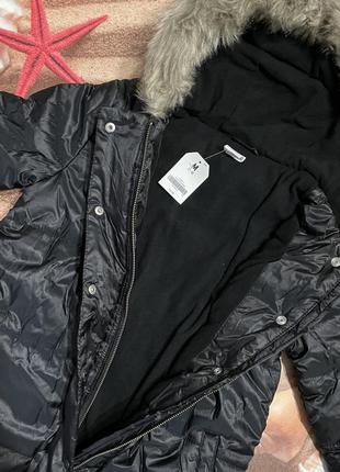 Демисезонная куртка пальто на синтепоне и флисе crazy8  холодная осень/теплая зима3 фото