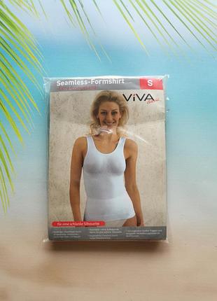 Біла майка утяжка коригуючий білизна