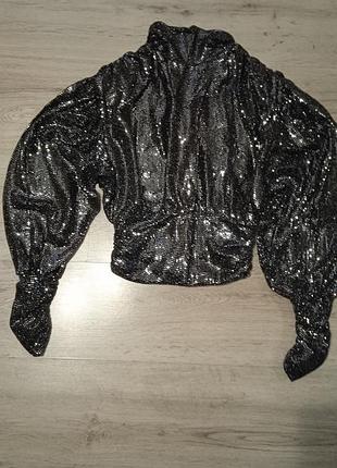 Блузка з паєтками