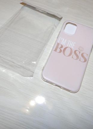 Чехол iphone 11 i'm the boss2 фото