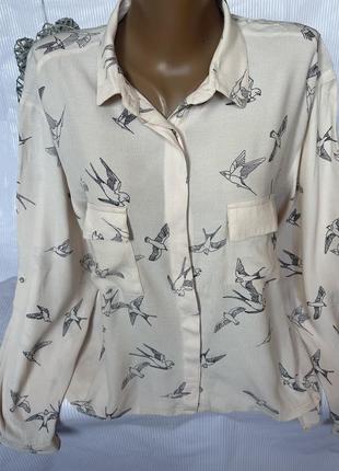 Нежная рубашка zara