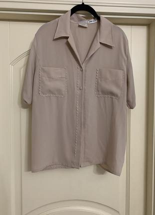 Блуза пыльная роза франция