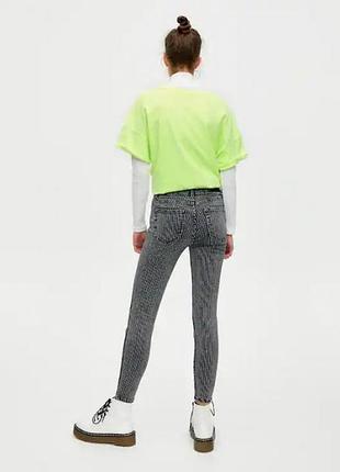 Джинсы в полоску pull&bear 2