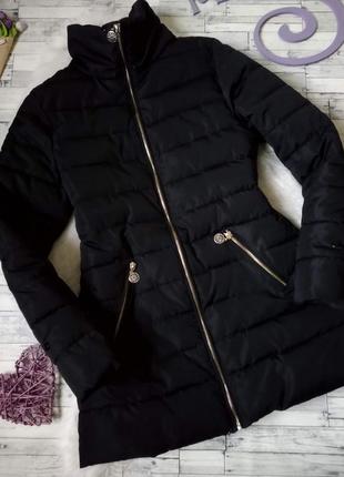 Куртка тепла жіноча fashion&beauty чорна2 фото