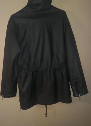Куртка дождевик непромокаемая под кожаную пропитку qualiti style cotton rupublic3 фото