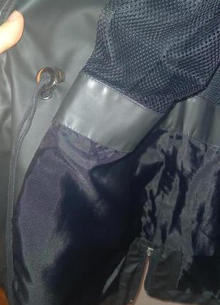 Куртка дождевик непромокаемая под кожаную пропитку qualiti style cotton rupublic8 фото