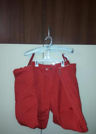 Фірмові штани червоні