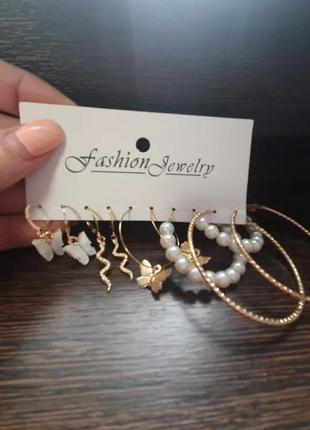 Набор сережек