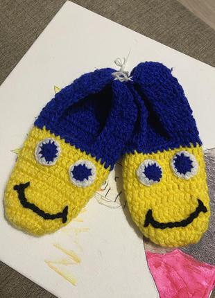 Дитячі домашні тапочки топіки пінетки