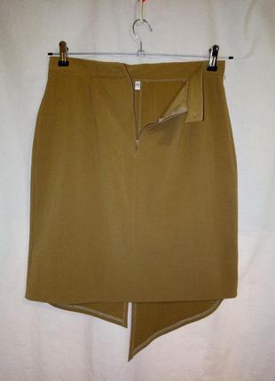 Нова юбка спідниця коричнева стрейч3 фото
