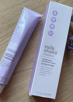 Краска для волос milk shake creative conditioning permanent color, 5.1 ash light brown