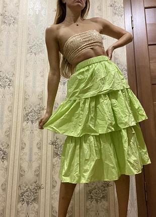 3 ярусная юбка