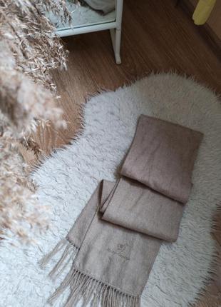 Шерстяной шарф