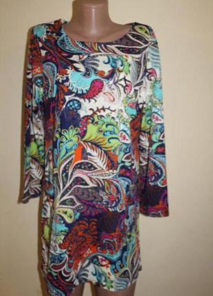 4 xl разм. очень красивое платье - туника style. новое
