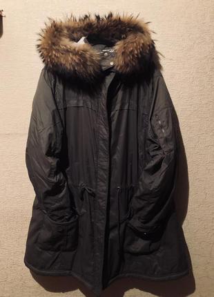 Парка куртка жіноча хакі німеччина 🇩🇪1 фото