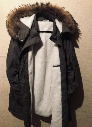 Парка куртка жіноча хакі німеччина 🇩🇪6 фото