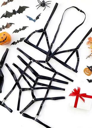 Портупея, контурное белье, гартеры, стрепы, подвязки, комплект